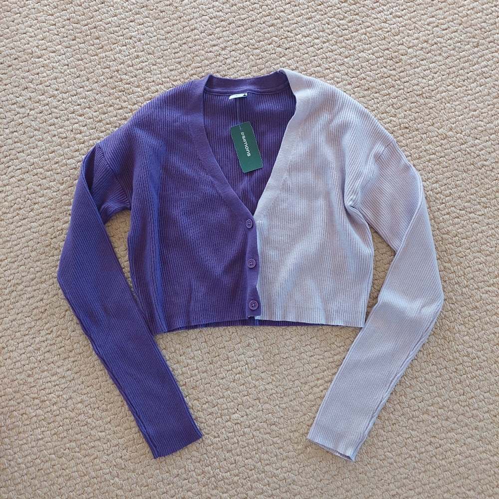 Simons Twik cropped knit sweater